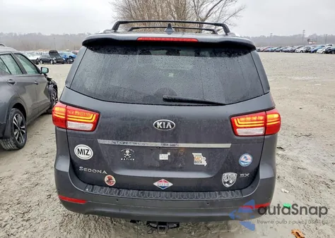 2015 Kia Sedona Ex из США, поврежденный, VIN KNDMC5C10F6080075